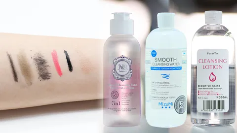 ไม่เหลือคราบ! เจาะลึก 3 รีมูฟเวอร์มาแรง เช็ดสะอาดล้ำลึกถึงรูขุมขน!