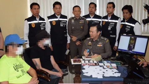 สตม.แถลงจับใหญ่แก๊งต่างชาติ หนุ่มยูเครนปล่อย 'มัลแวร์' แฮกตู้เอทีเอ็ม