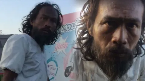 อย.คือยากันยุง! หนุ่มหลงทางเจอชายเร่ร่อน คุยไปคุยมา ฮาไม่หยุด