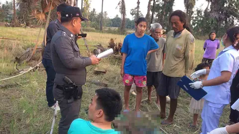 เศร้า! คนทำตาลเมืองเพชร ร่างร่วงกระแทกพื้น ตายใต้ต้นตาล