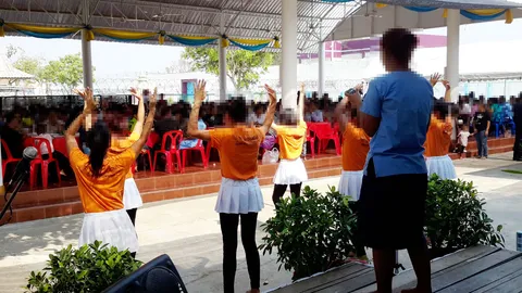 เรือนจำนางรองให้ผู้ต้องขังชั้นดี 600 ราย พบญาติ สร้างสัมพันธ์ครอบครัว