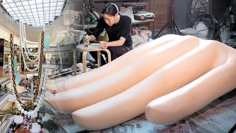 นิทรรศการศิลปะโซโลใหญ่ยักษ์สูง15เมตร