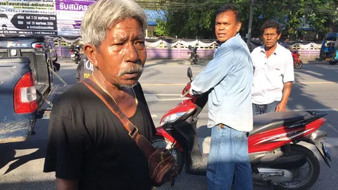 รถ จยย. หายร่วมปี หนุ่มเมืองคอนตามเจอ จอดริมถนน แจ้ง ตร. ยึดคืน