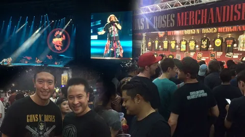 Guns n’ Roses Live in Bangkok ตำนานร็อกคืนชีพ ขอจูบแทบเท้า GOD Slash