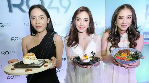 ‘แป้ง-มิ้นท์-เมย์’ โชว์เสน่ห์ฯ อวดเมนูสุขภาพเป๊ะ