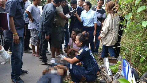 โหด! 2 มือปืนประกบยิงช่างทำแหวน ดับคาถนนเมืองพัทลุง ตร.คาดแค้นส่วนตัว