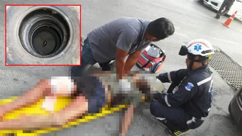 ระทึก! แยกไฟแดง คลอง 7 ชายถือระเบิดจะปาใส่ตำรวจ ก่อนตัดสินใจยิงขา (ชมคลิป)