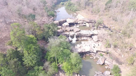 ภัยแล้งส่งสัญญาณเตือน น้ำตกแก่งโสภาแห้งเร็ว สองแควส่อเดือดร้อนหนัก 