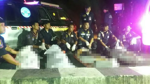 สลด! รถบัสทัศนศึกษา ตกเขาที่ปราจีนฯ นร.ครู ดับ6 เจ็บระนาว 44 ราย (ชมคลิป)