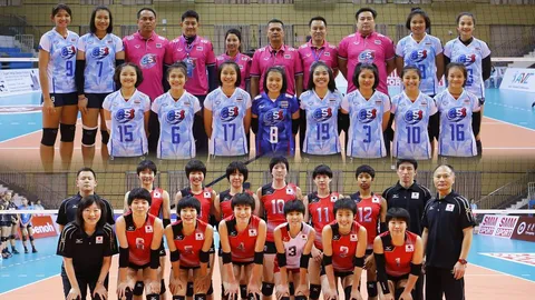 เปิดปูมเกมตัดเชือกไทย-ญี่ปุ่น ลูกยางหญิงยู-18 ชิงแชมป์เอเชีย