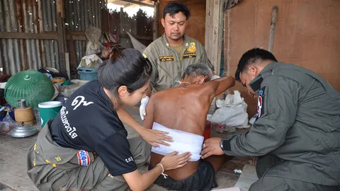 มีเรื่องขึ้นโรงพักจนตร.จำได้ เมียคว้าฉมวกแทงผัวกลางวงเหล้า รำคาญโดนด่า