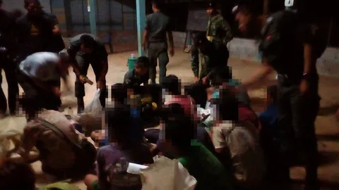 ฉก.ทัพพระยาเสือ รวบพม่าหนีเข้าเมือง