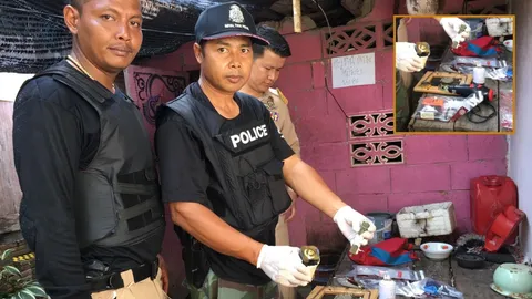 ค้นบ้านกองหนุนอาร์เคเค ใน อ.รามัน ยึดส่วนประกอบระเบิดเพียบ