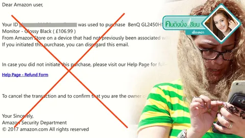ระวัง! SCAM อันตรายจากเมลปลอม!