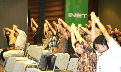 ไอเน็ตรวมพลคนรักสุขภาพ