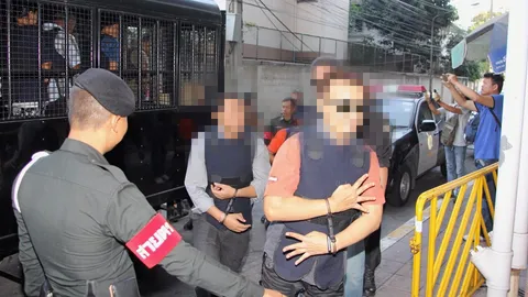 คุม 9 ผู้ต้องหาเครือข่าย 'โกตี๋' ฝากขังผัดแรก ค้านประกัน