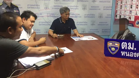 ตม.หนองคาย สอบหนุ่มลาวพบโยงใย 'โกตี๋' เจ้าตัวอ้างไม่รู้จักโดยตรง