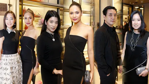 ส่องแฟชั่นชุดสีดำทรงพลัง! เรียบดูหรู สไตล์ Bottega Veneta