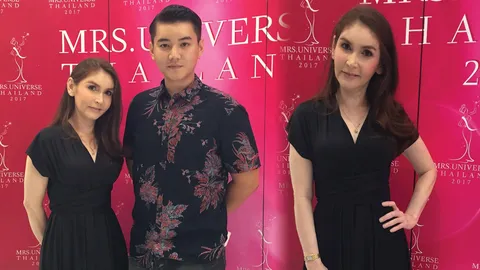 ไม่ได้ตกอับแค่อยากลอง แอน กัญญารัตน์ จูงมือลูกชาย สมัครนางงาม (ชมคลิป)