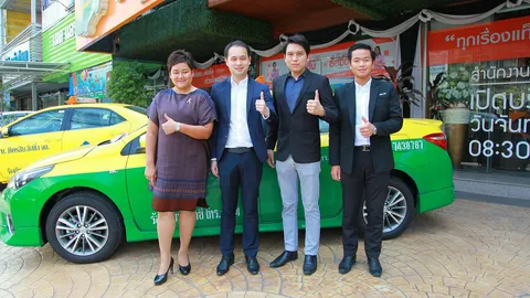 4 พันธมิตรสร้างแอปเรียกแท็กซี่ แก้ปัญหาปฏิเสธผู้โดยสาร ใช้จริง ต.ค.นี้