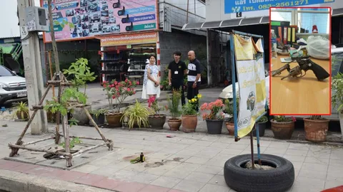 ตรวจซ้ำจุดไล่ยิง ประชาอุทิศ 90 พบปืนอีกกระบอก ญาติคนตายเชิญวิญญาณ