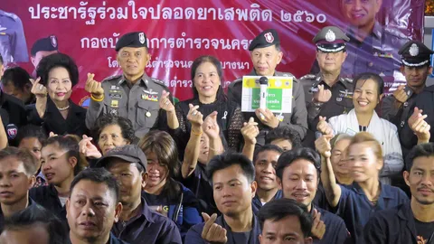 "ศานิตย์" เดินหน้า "บ้านสีขาว" ลดปัจจัยเสี่ยงชุมชนติดยา