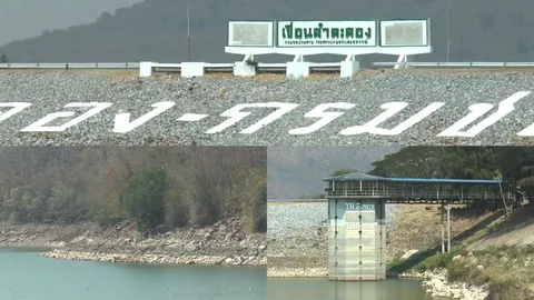 น้ำเขื่อนลำตะคองเหลือน้อย แนะรดน้ำดำหัวแทนเล่นสาดสงกรานต์ (คลิป)