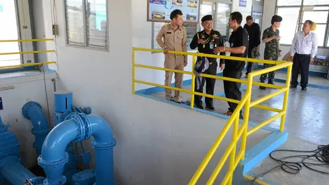 ทหารไล่จี้ประปาขุ่น ผจก.รับจะเร่งแก้ไข