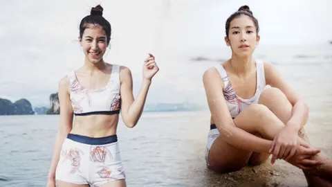 มิ้นต์ เปิดผิวท้าแดด สวยจนภูผาต้องร้องขอถ่ายรูป