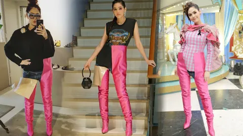 ล้ำมั้ยคะซิส ชมพู่ ถอยบูทคู่ใหม่ ราคาคู่นี้ 160,000 บาท!