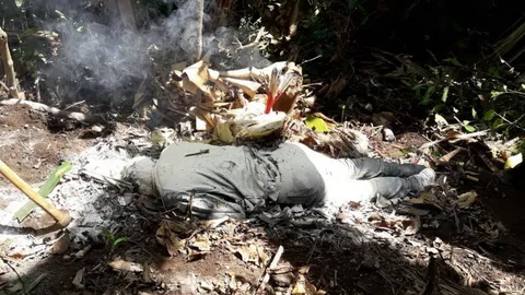 พบศพหนุ่มมูเซอนอนตายกลางป่าเชียงดาว เหลือเพียงกระดูกส่งกลิ่นเหม็นคลุ้ง