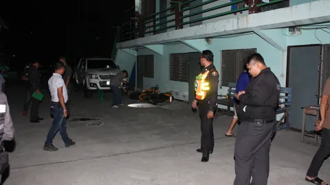 หนุ่มช่างไฟถูกเพื่อนร่วมงานยิง 4 นัด ดับอนาถ ระแวงแย่งจีบสาว (คลิป)