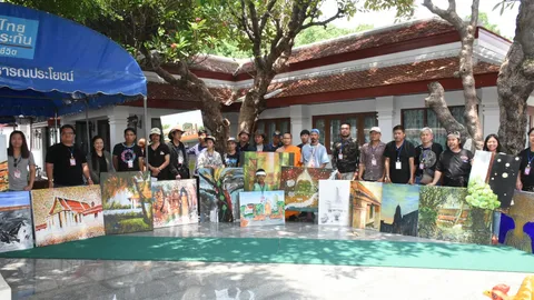 40ศิลปินภาคเหนือร่วมวาดภาพ เพื่อนำโชว์งานสมโภชพระพุทธชินราชครบ 660ปี