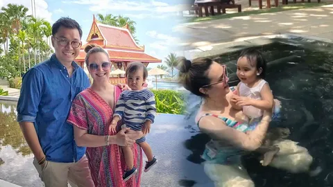 หนีร้อน! ‘ทาทา-พี่หมอ' กระเตง ‘น้องเร' เล่นน้ำดูปลาทะเลภูเก็ต แฮปปี้มาก (คลิป)