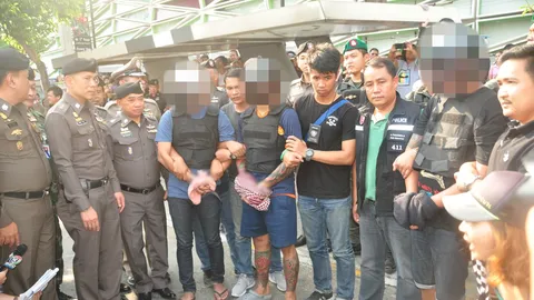 รวบแล้ว 3! ยิงคนสาหัส 4 วันไหลบางแสน อ้างเมา ออกหมายจับล่าอีก 2