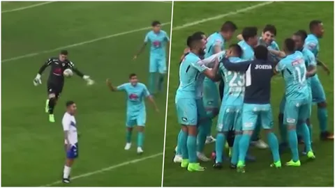 ตะลึงทั้งโลก! โกลโบลิเวีย ซัดไกลจากประตูตัวเอง บอลทะยานฟ้าตุงตาข่าย (คลิป)