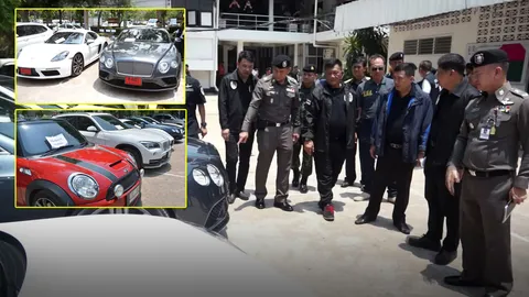 ใหญ่กว่าไซซะนะ! จับ‘กิมเล้ง’ดีลเลอร์แก๊งยาข้ามชาติ อายัดรถหรู100ล.(คลิป)