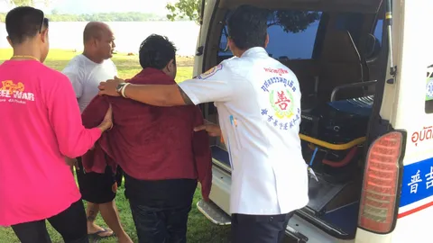 สาวหล่อประชดรัก เดินลงทะเลหวังฆ่าตัว แต่เป็นช่วงน้ำลง เลยรอด