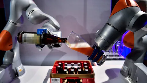 มือหุ่นยนต์รินเบียร์