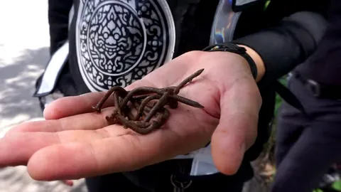 เชื่อโรยตะปูเรือใบ ฝีมือคนไม่พอใจพวกมักง่าย ขนขยะมาทิ้ง 