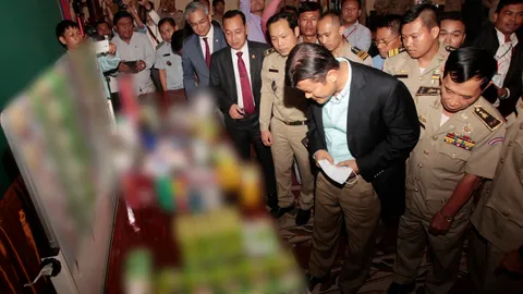 กัมพูชายึดครีมเก๊ 68 ตัน อ้างผลิตในไทย