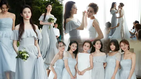 สวยเหมือนเพิ่งลงจากสวรรค์! ส่องแฟชั่น ’หลิวอี้เฟย’ ร่วมงานแต่งที่สมุย 