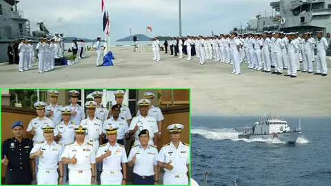 ทร.ไทย-มาเลเซีย ร่วมฝึกSEAEX THAMALครั้งที่63 กลางทะเลอ่าวไทย-อันดามัน