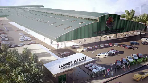 ปากคลองตลาดใหม่ แลนด์มาร์กดึงนักท่องเที่ยว ตลาดดอกไม้ใหญ่ทันสมัยที่สุด