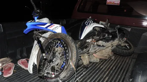 จยย.เข้าโค้ง ประสานงากัน ตาย 3 เจ็บ 1 ราย