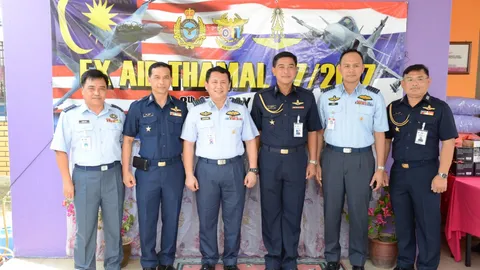 ทอ.ไทย-มาเลย์ ร่วมกิจกรรมชุมชนสัมพันธ์ ระหว่างฝึก AIR THAMAL 27/2017