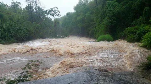 ฝนถล่มเชียงใหม่ น้ำดอยอินทนนท์ทะลักน้ำตกแม่กลาง สั่ง 25 อำเภอรับมือ (คลิป)