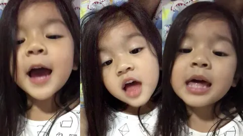 น่าร้ากกก หน้ากากน้องมะลิ โชว์ลูกเอื้อนร้องเพลง มือปืน (คลิป)