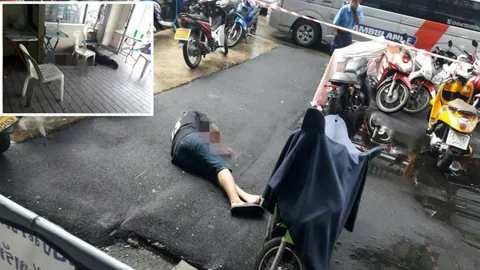 คนร้ายเลือดเย็น ยิงอุกอาจกลางกรุงดับ 2 ศพ ในซอยสุขุมวิท 93 