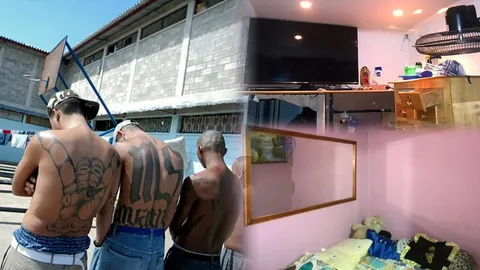 เล่นเกมก็ได้ ห้องเชือดก็มี ภาพกระฉ่อน เจ้าพ่อฮอนดูรัสนอนคุกอย่างราชา